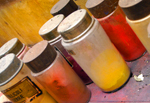 pigment jars